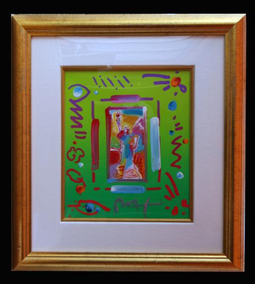 MAX, Peter - Statue of Liberty Collage 2002